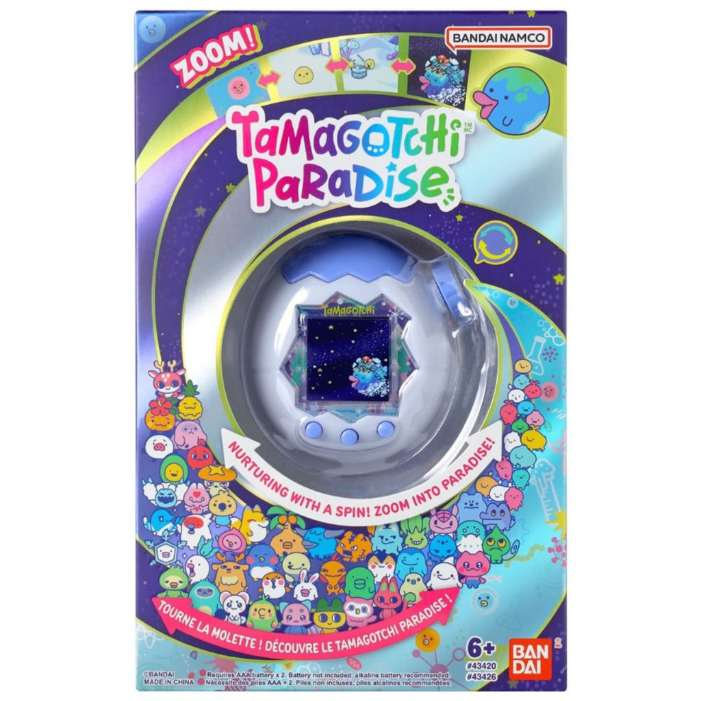 PRE-ORDER: Tamagotchi Paradise White Glacier Digital Pet Bandai Namco