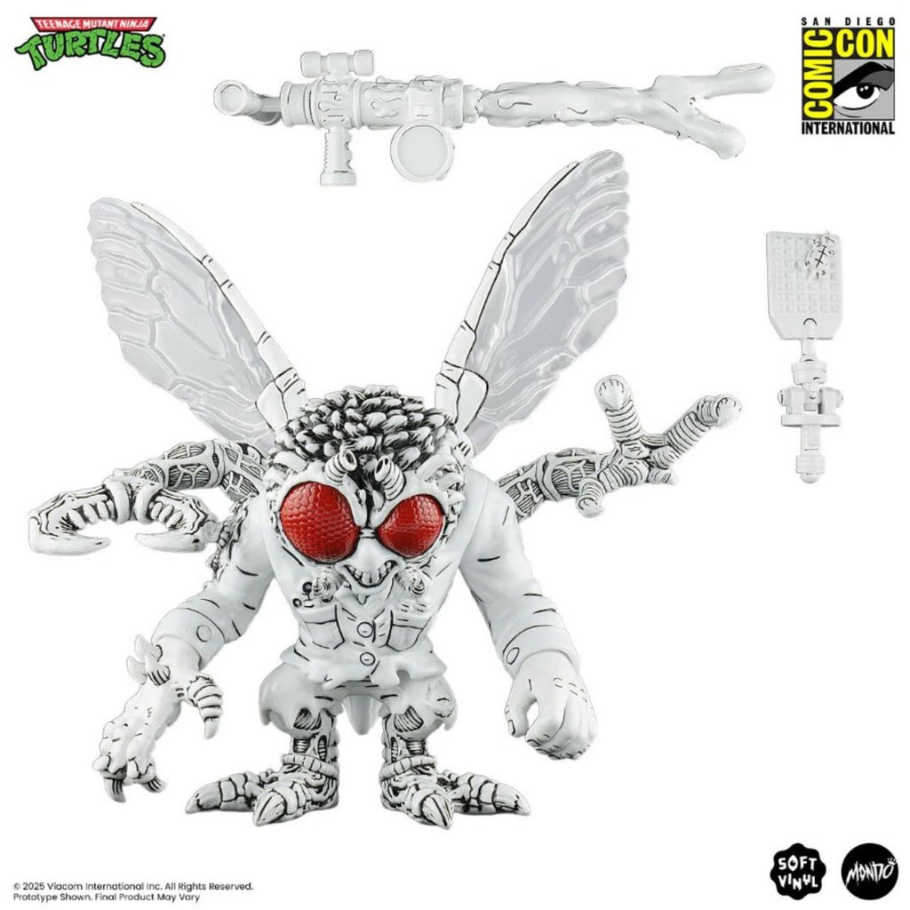 PRE-ORDER: Teenage Mutant Ninja Turtles Baxter Stockman Mirage Variant SDCC Exclusive Soft Vinyl Figure - Mondo
