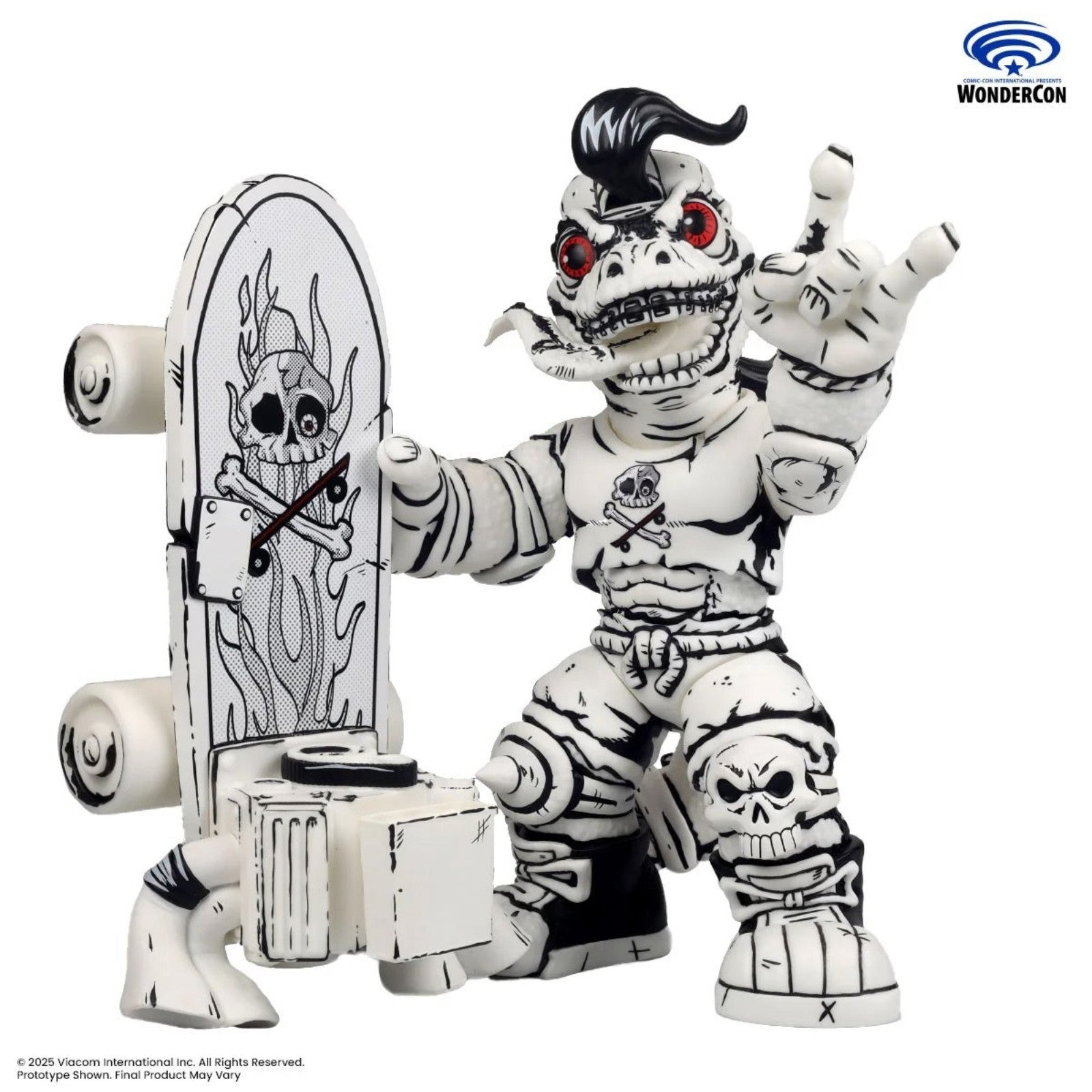 PRE-ORDER: Teenage Mutant Ninja Turtles Mondo Gecko Mirage Variant Wonder Con Exclusive Soft Vinyl Figure - Mondo