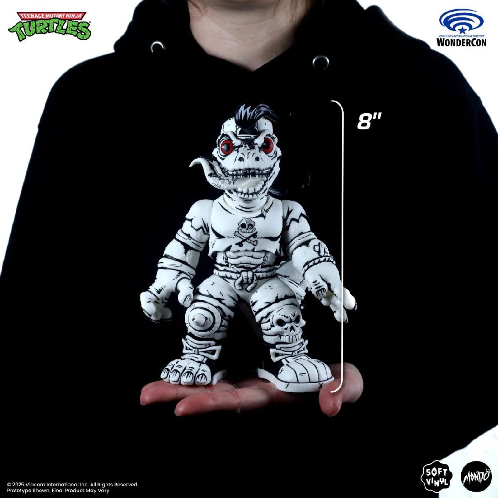 PRE-ORDER: Teenage Mutant Ninja Turtles Mondo Gecko Mirage Variant Wonder Con Exclusive Soft Vinyl Figure - Mondo
