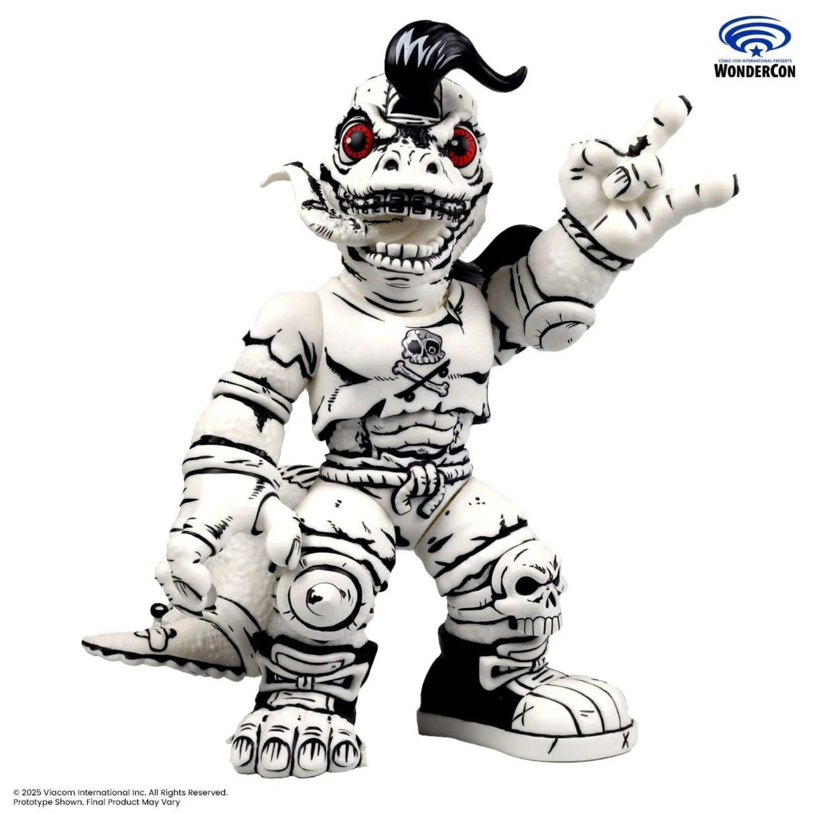 PRE-ORDER: Teenage Mutant Ninja Turtles Mondo Gecko Mirage Variant Wonder Con Exclusive Soft Vinyl Figure - Mondo