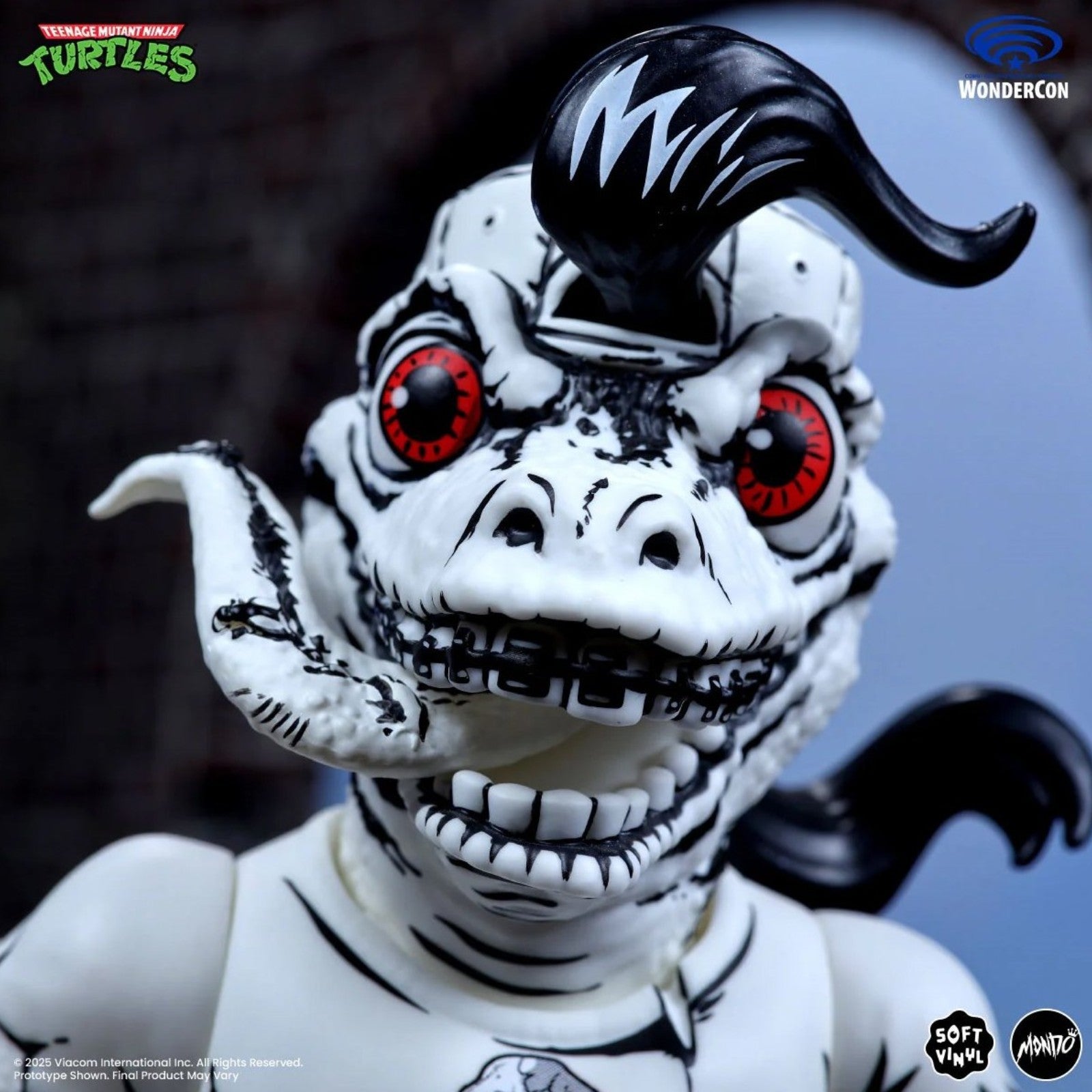 PRE-ORDER: Teenage Mutant Ninja Turtles Mondo Gecko Mirage Variant Wonder Con Exclusive Soft Vinyl Figure - Mondo