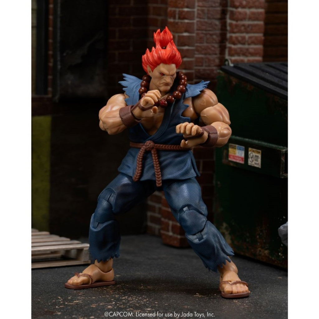 Ultra Street Fighter II Akuma 6" Scale Action Figure Jada Toys