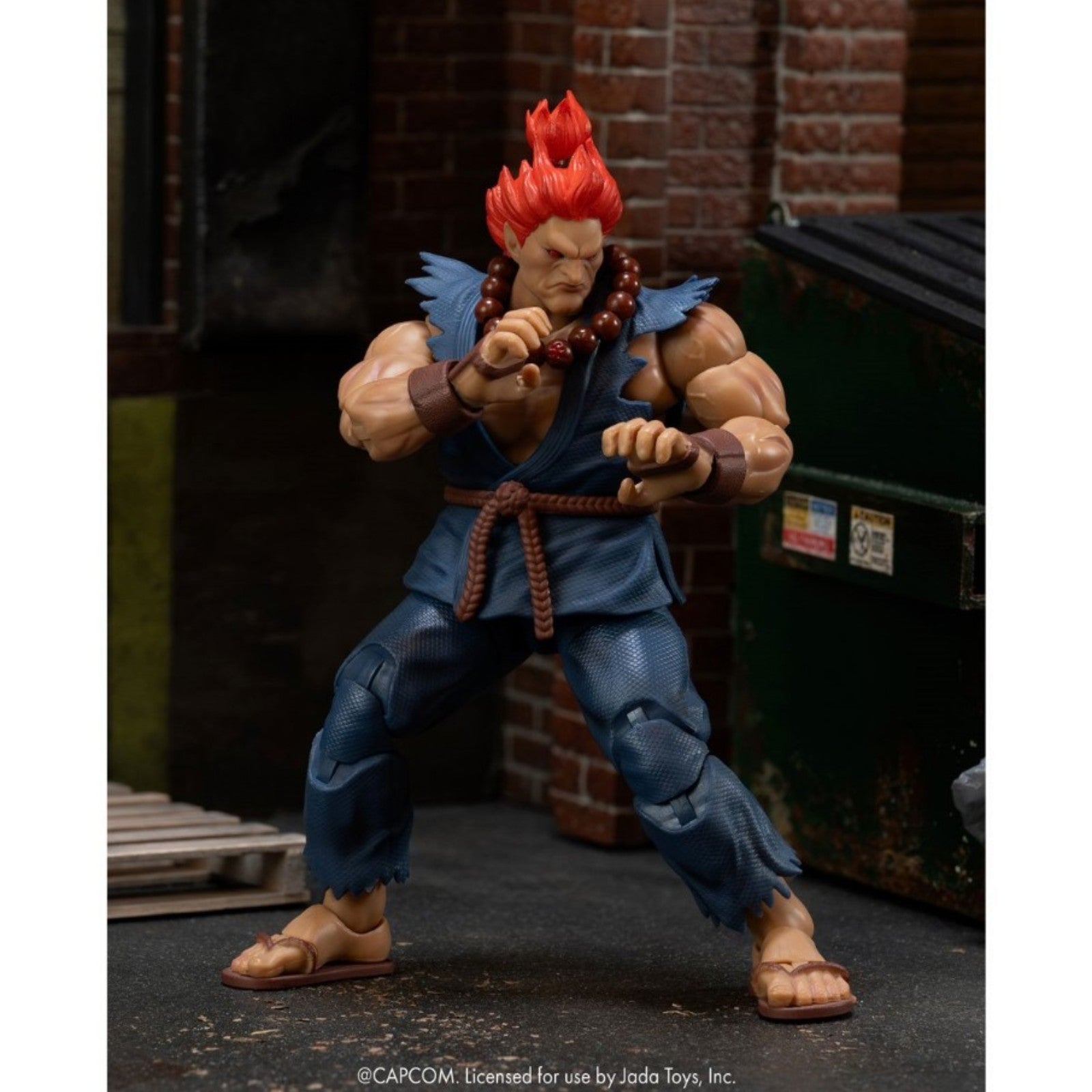 Ultra Street Fighter II Akuma 6" Scale Action Figure Jada Toys