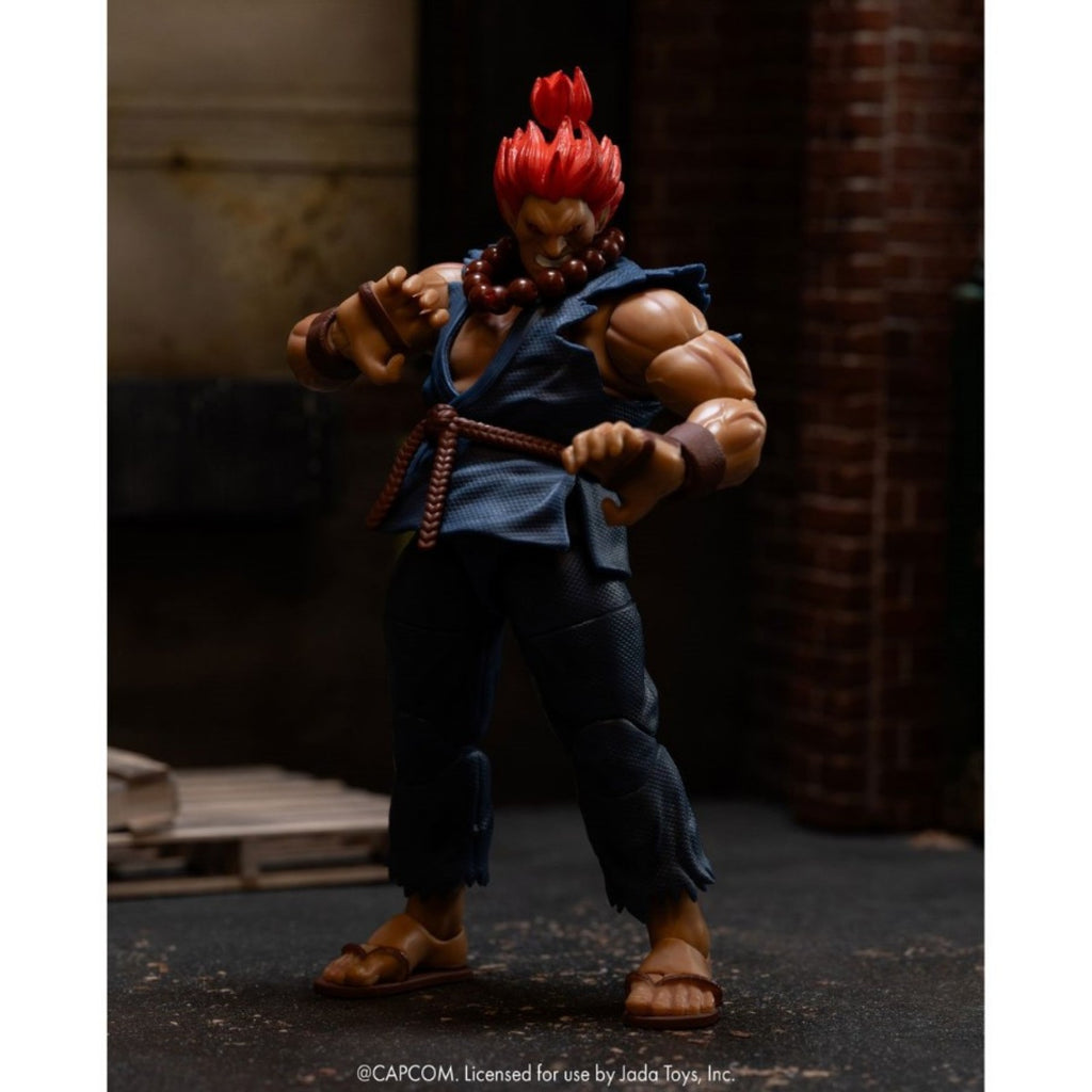 Ultra Street Fighter II Akuma 6" Scale Action Figure Jada Toys