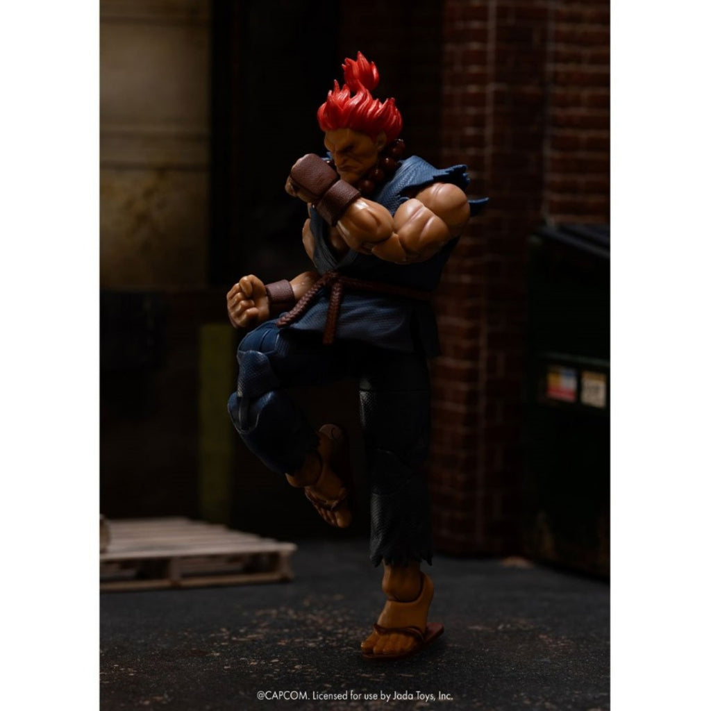 Ultra Street Fighter II Akuma 6" Scale Action Figure Jada Toys
