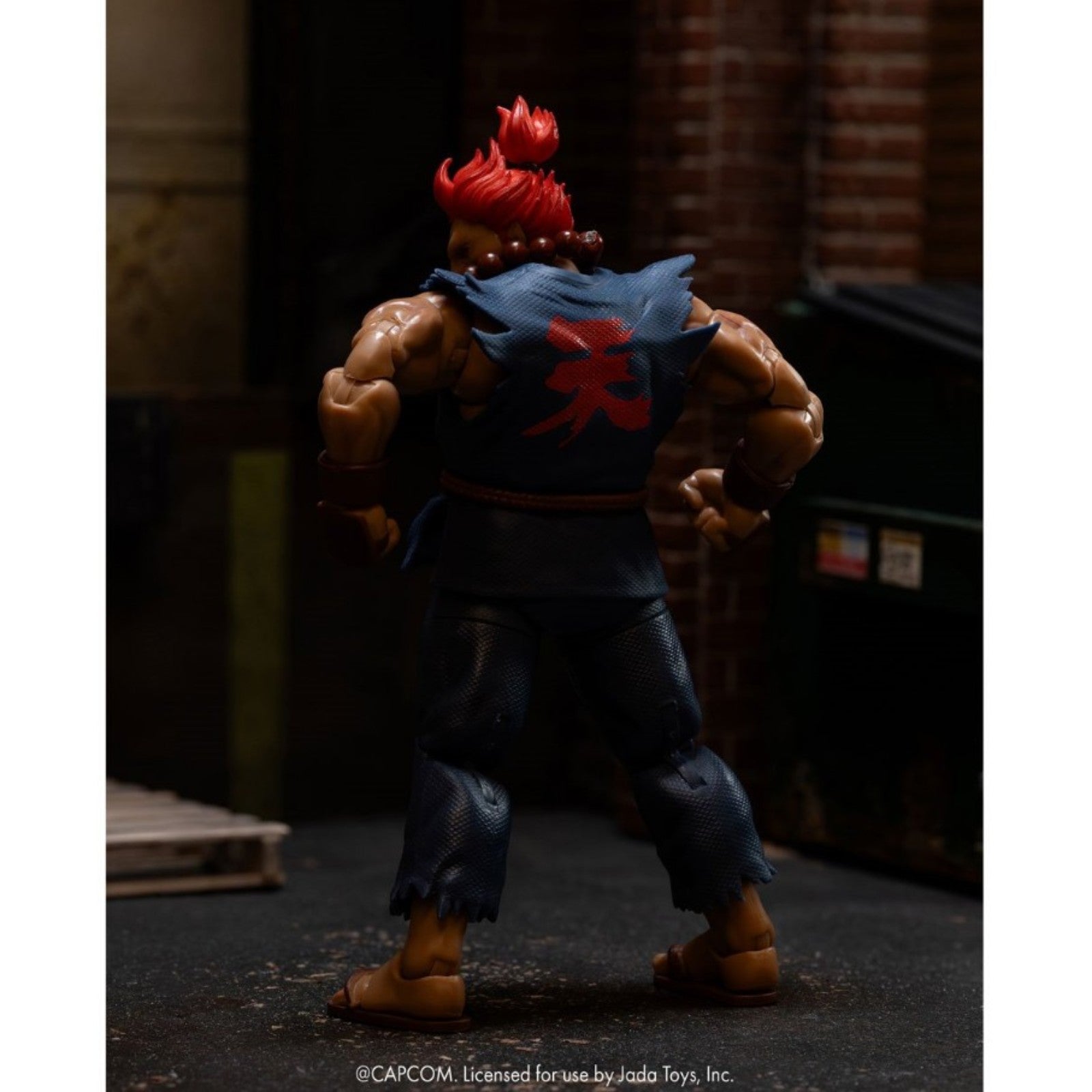 Ultra Street Fighter II Akuma 6" Scale Action Figure Jada Toys
