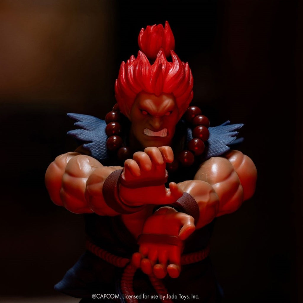Ultra Street Fighter II Akuma 6" Scale Action Figure Jada Toys