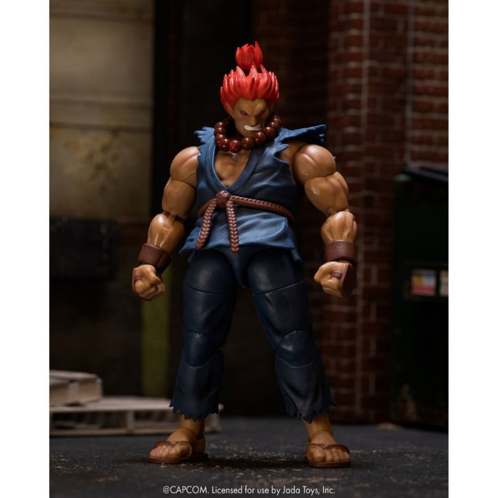 Ultra Street Fighter II Akuma 6" Scale Action Figure Jada Toys