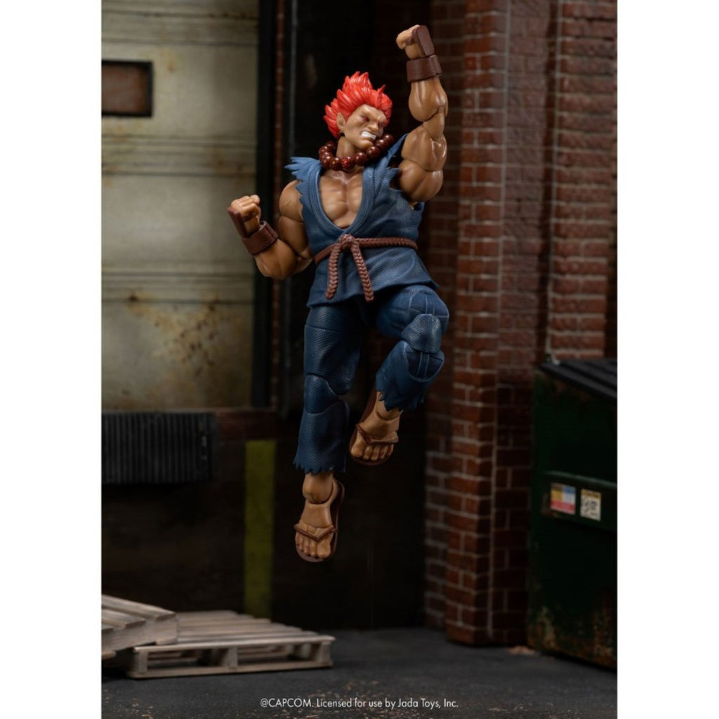 Ultra Street Fighter II Akuma 6" Scale Action Figure Jada Toys