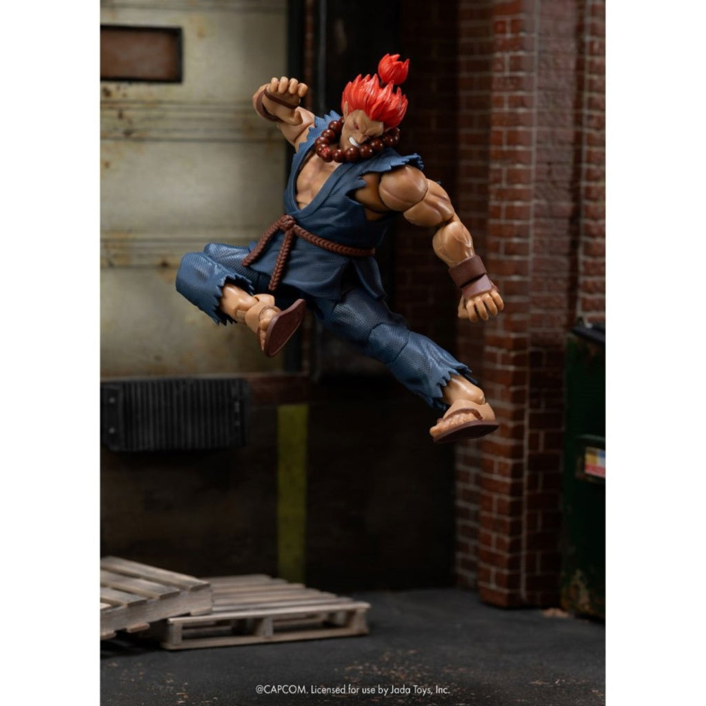 Ultra Street Fighter II Akuma 6" Scale Action Figure Jada Toys