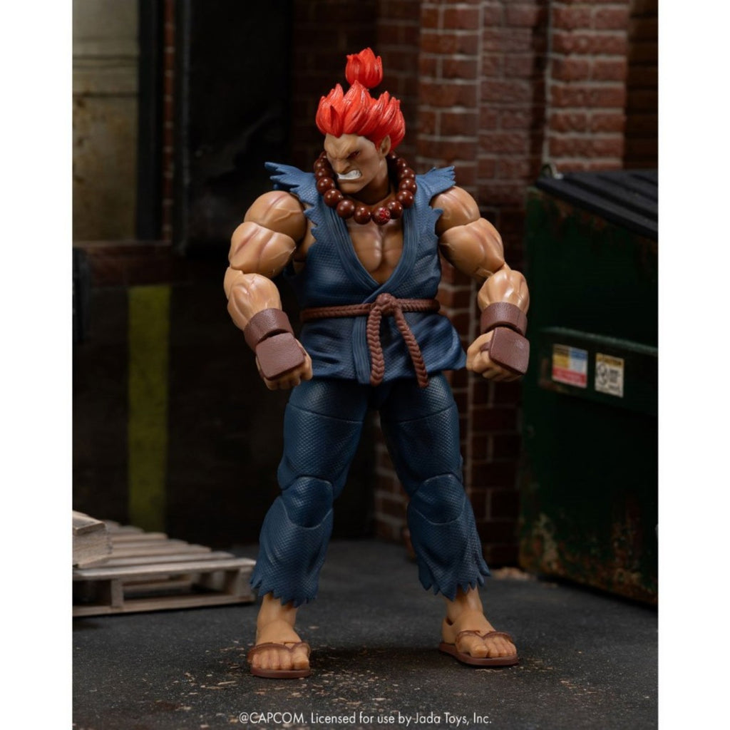 Ultra Street Fighter II Akuma 6" Scale Action Figure Jada Toys