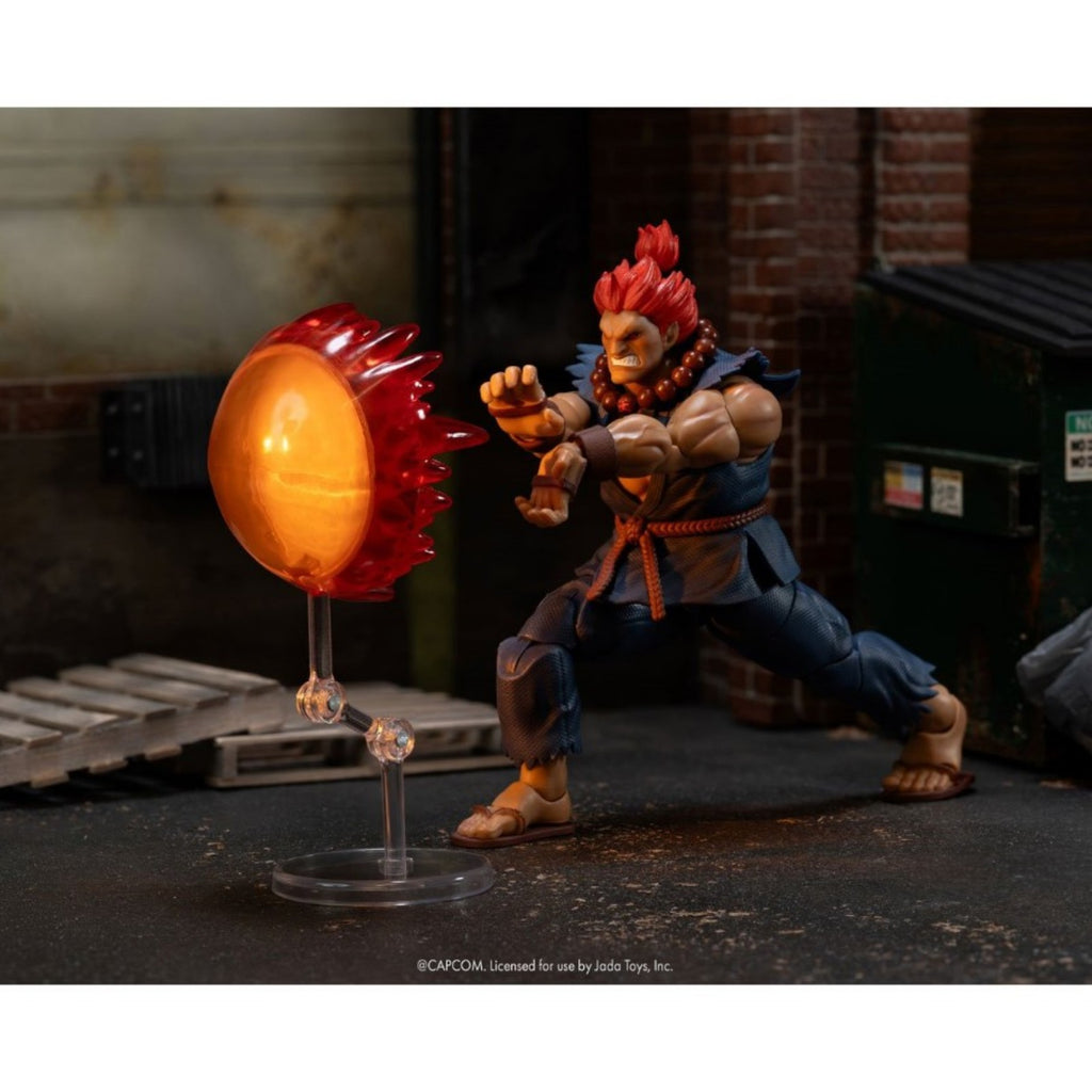 Ultra Street Fighter II Akuma 6" Scale Action Figure Jada Toys