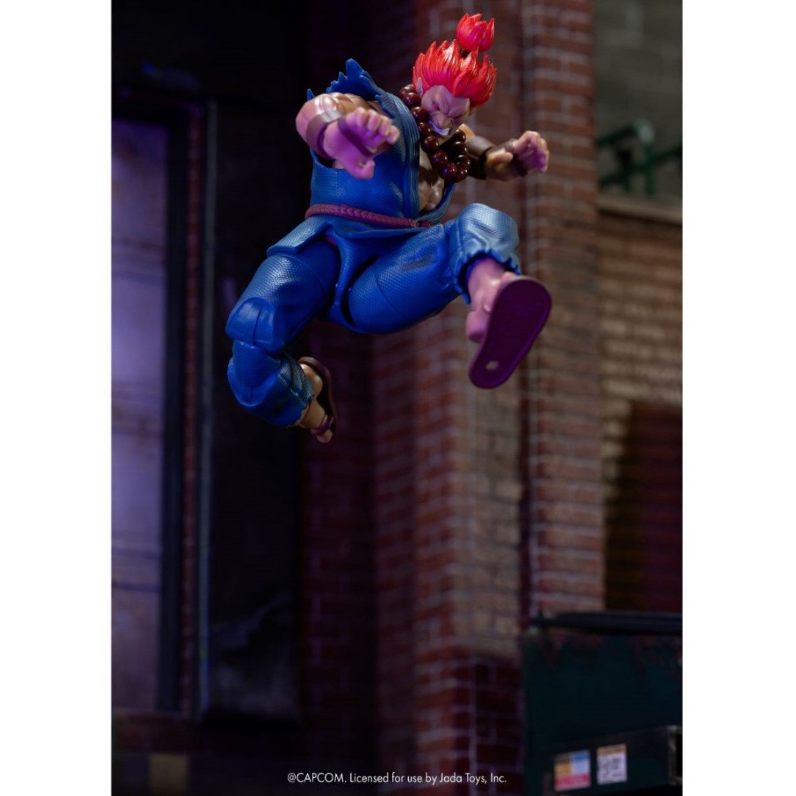 Ultra Street Fighter II Akuma 6" Scale Action Figure Jada Toys