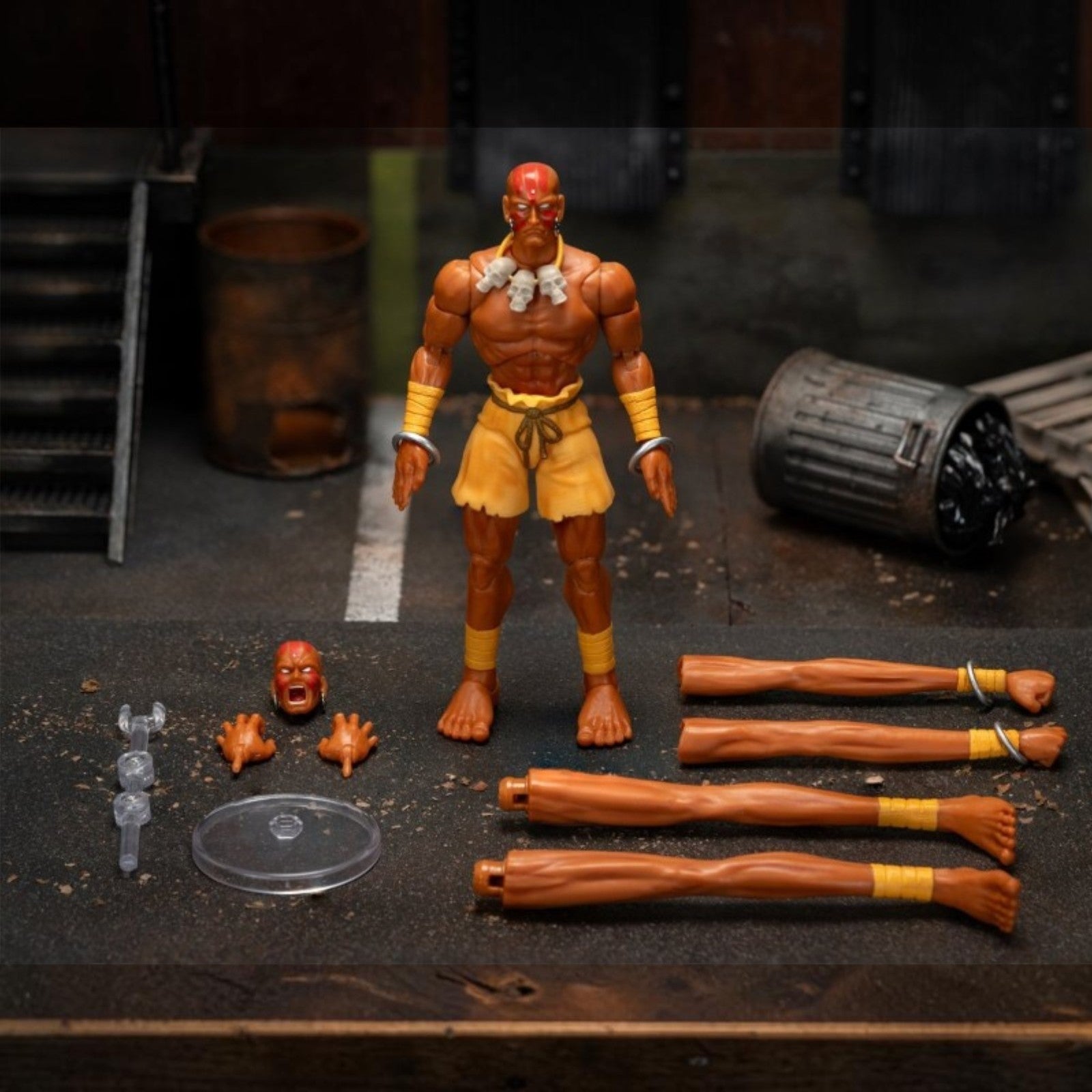 Ultra Street Fighter II Dhalsim 6" Scale Action Figure Jada Toys