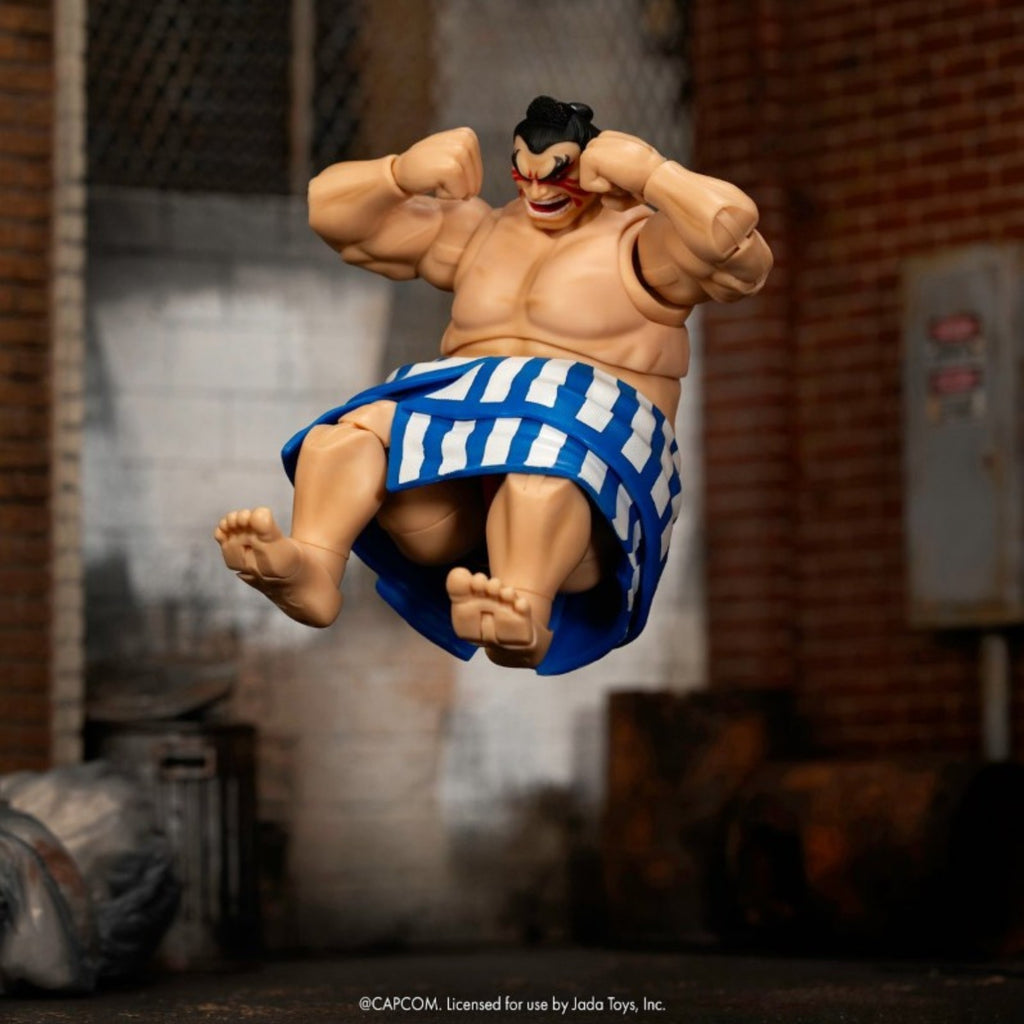 Ultra Street Fighter II E. Honda 6" Scale Action Figure Jada Toys