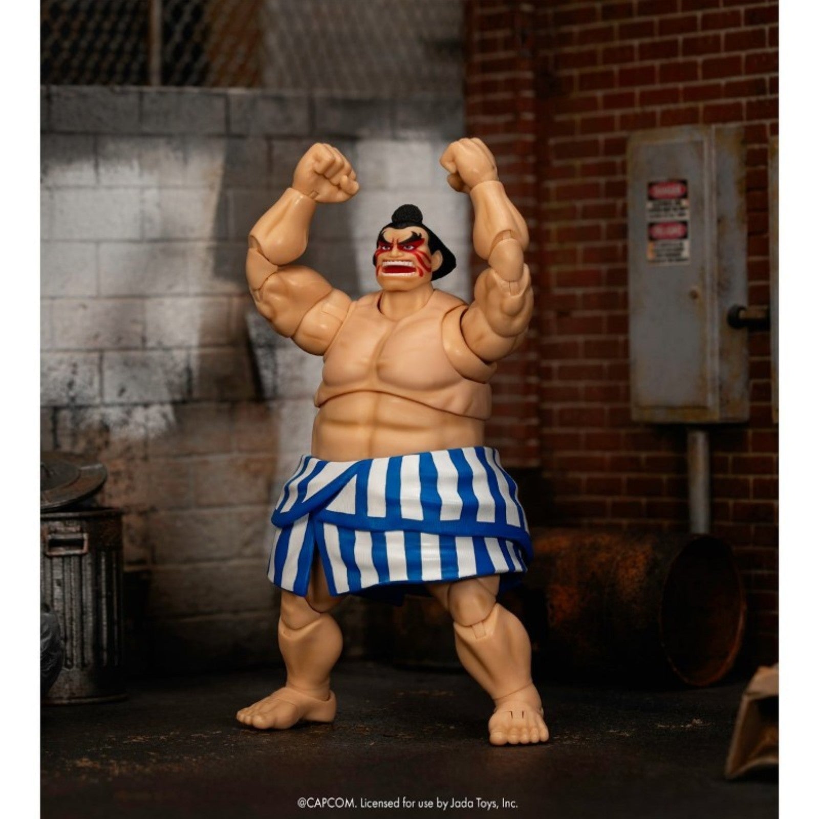 Ultra Street Fighter II E. Honda 6" Scale Action Figure Jada Toys