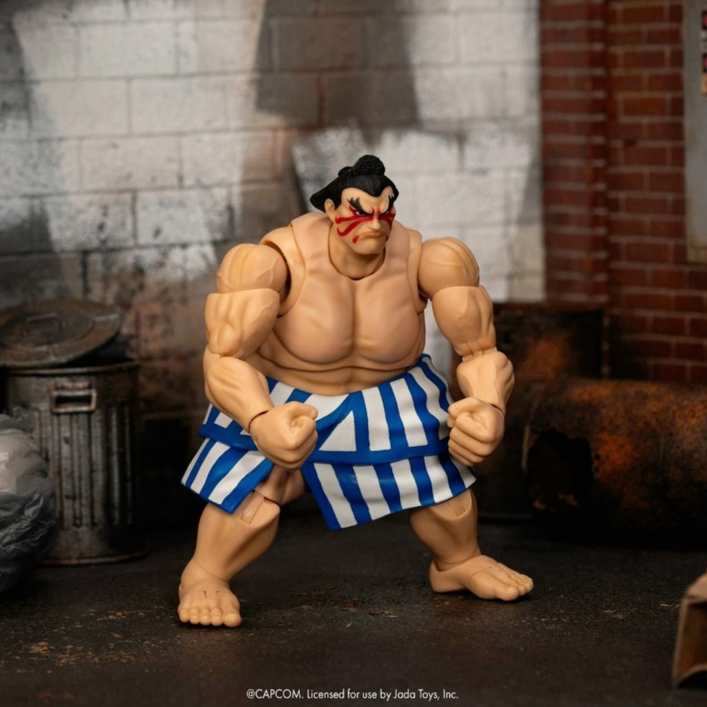 Ultra Street Fighter II E. Honda 6" Scale Action Figure Jada Toys