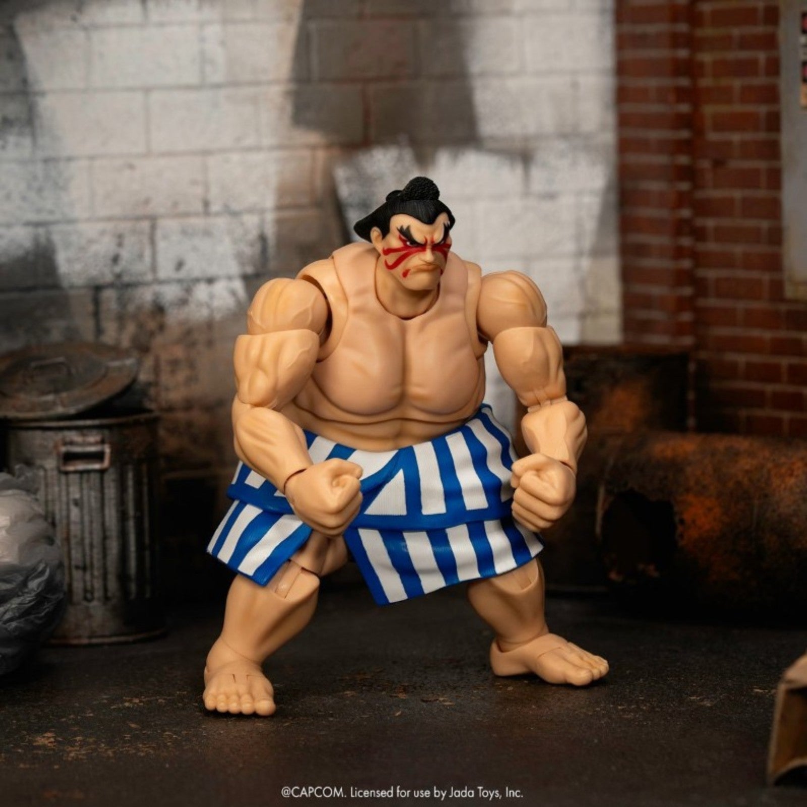 Ultra Street Fighter II E. Honda 6" Scale Action Figure Jada Toys