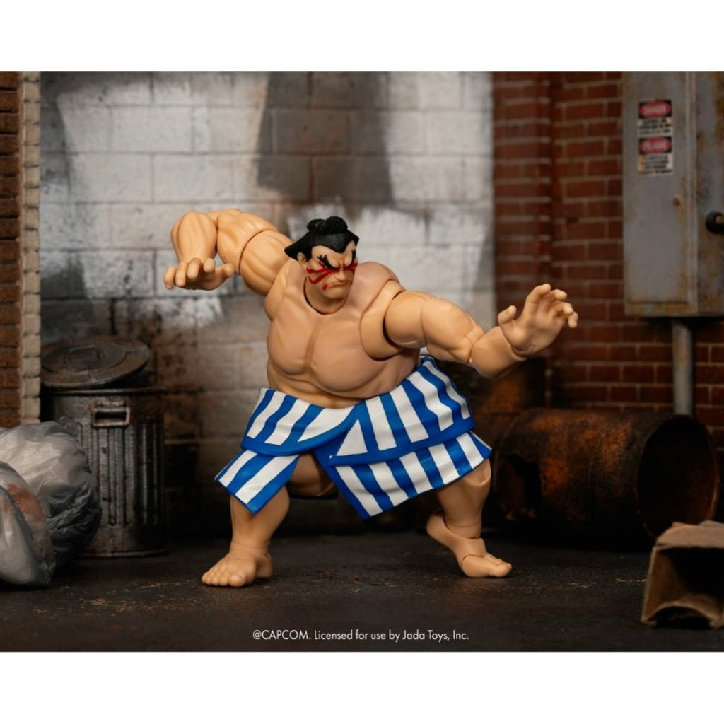 Ultra Street Fighter II E. Honda 6" Scale Action Figure Jada Toys