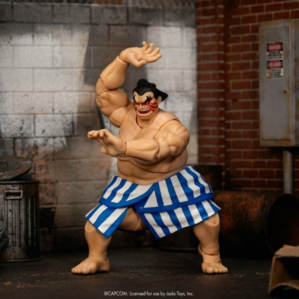Ultra Street Fighter II E. Honda 6" Scale Action Figure Jada Toys