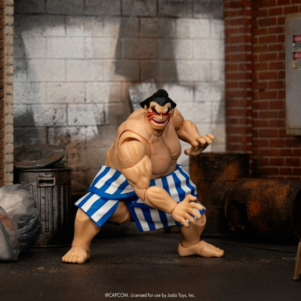 Ultra Street Fighter II E. Honda 6" Scale Action Figure Jada Toys