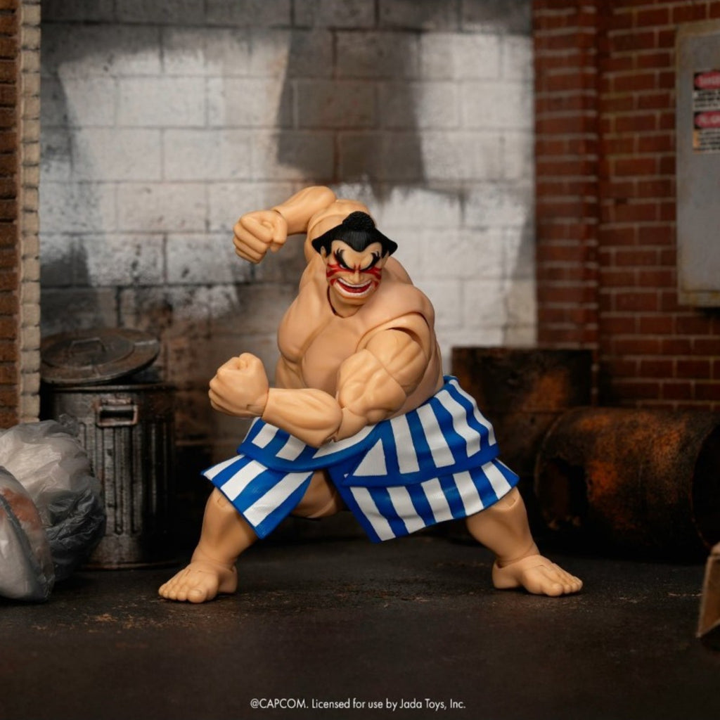 Ultra Street Fighter II E. Honda 6" Scale Action Figure Jada Toys