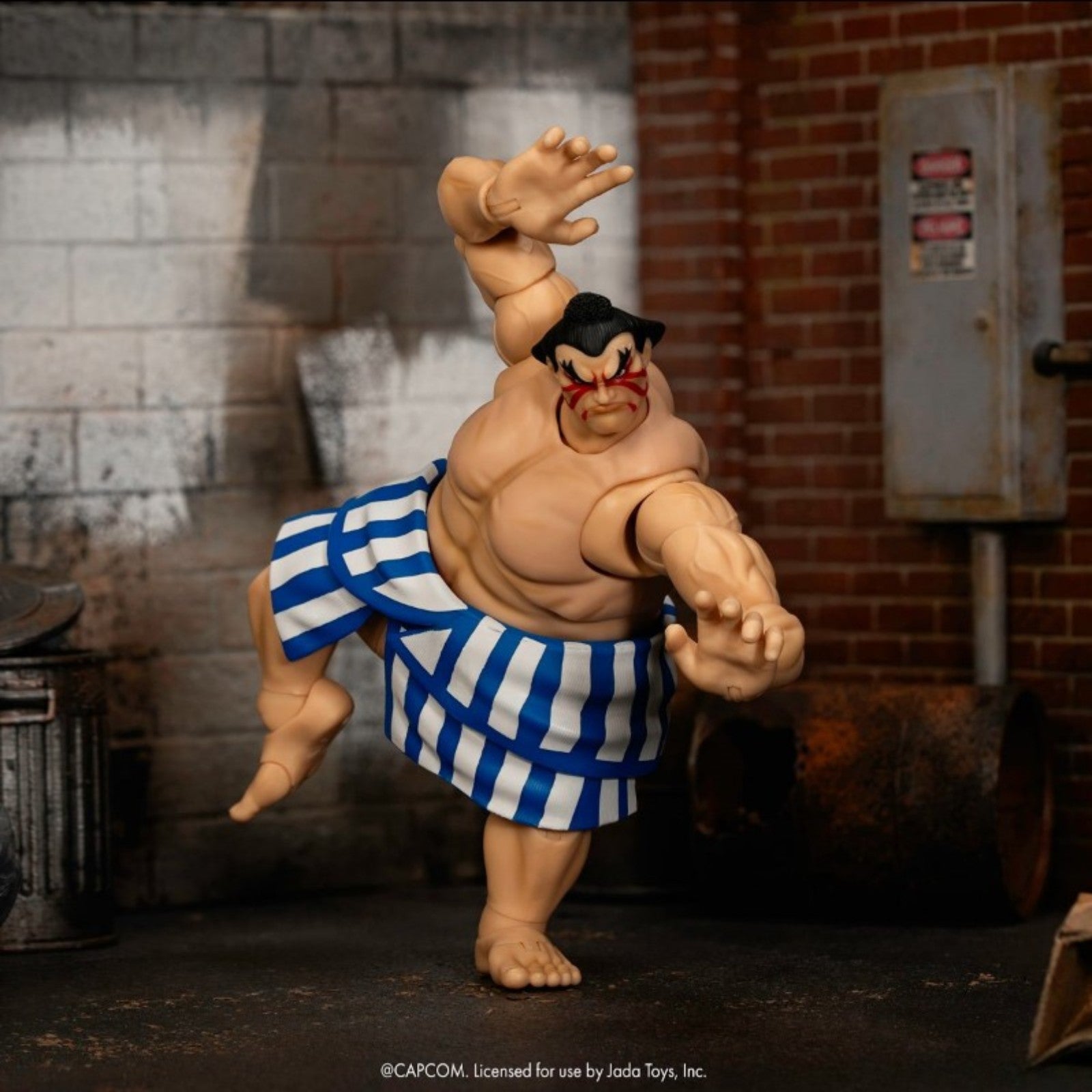 Ultra Street Fighter II E. Honda 6" Scale Action Figure Jada Toys