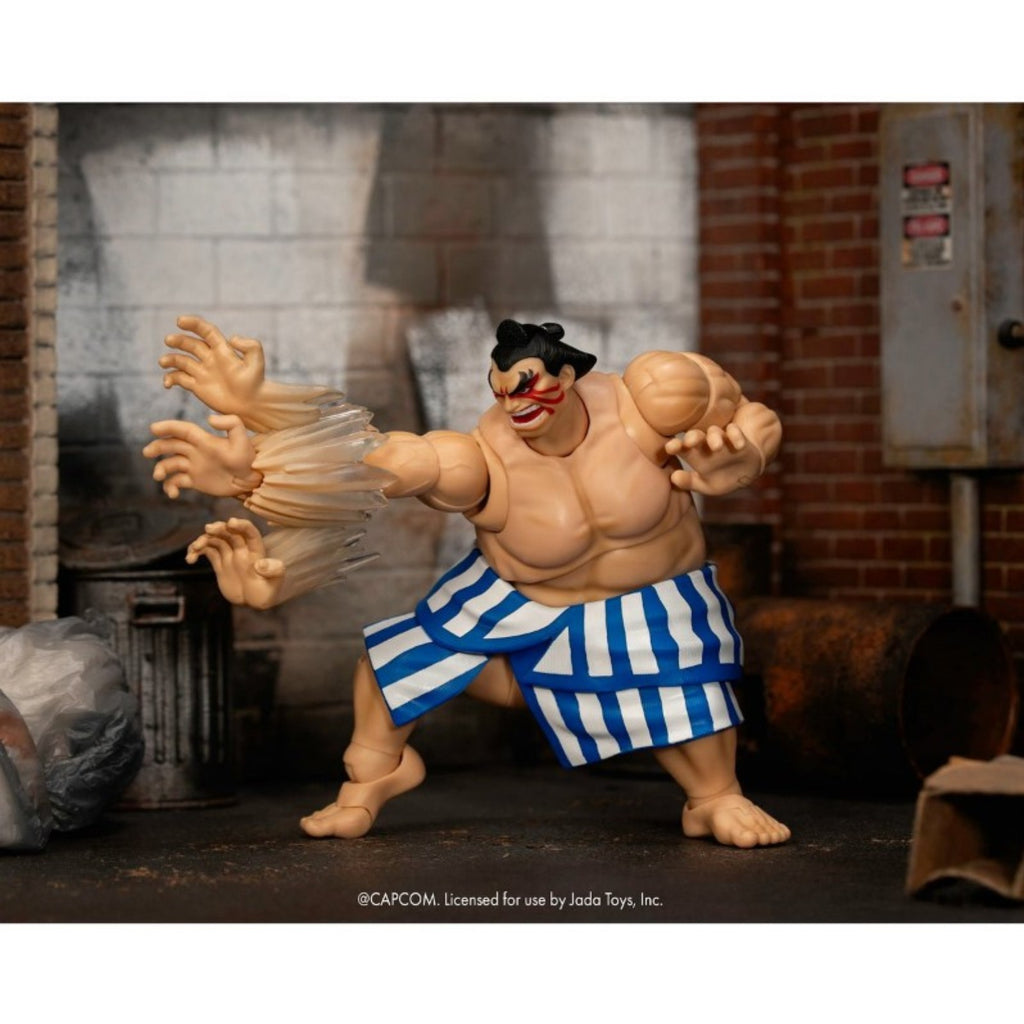 Ultra Street Fighter II E. Honda 6" Scale Action Figure Jada Toys