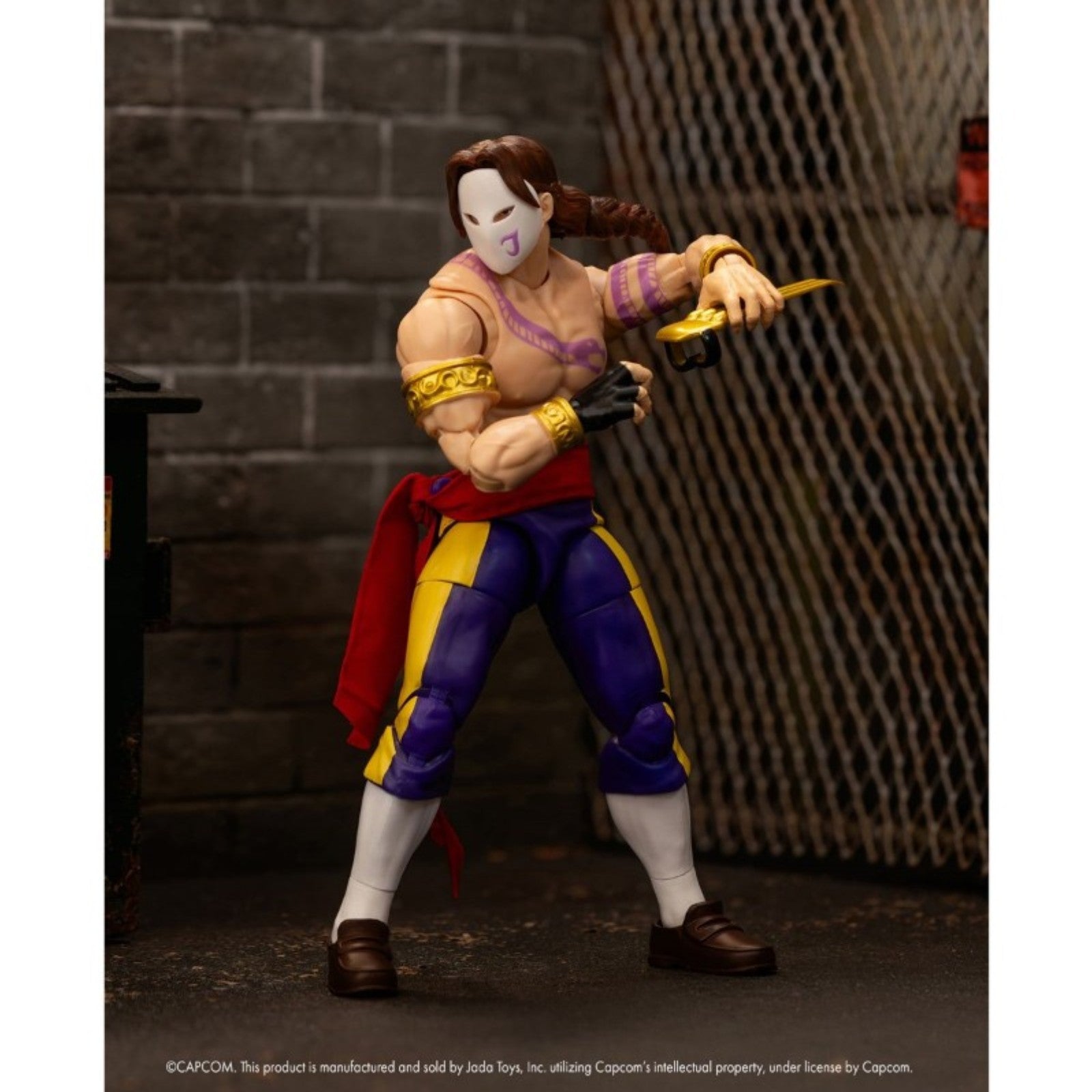 Ultra Street Fighter II Vega 6" Scale Action Figure Jada Toys