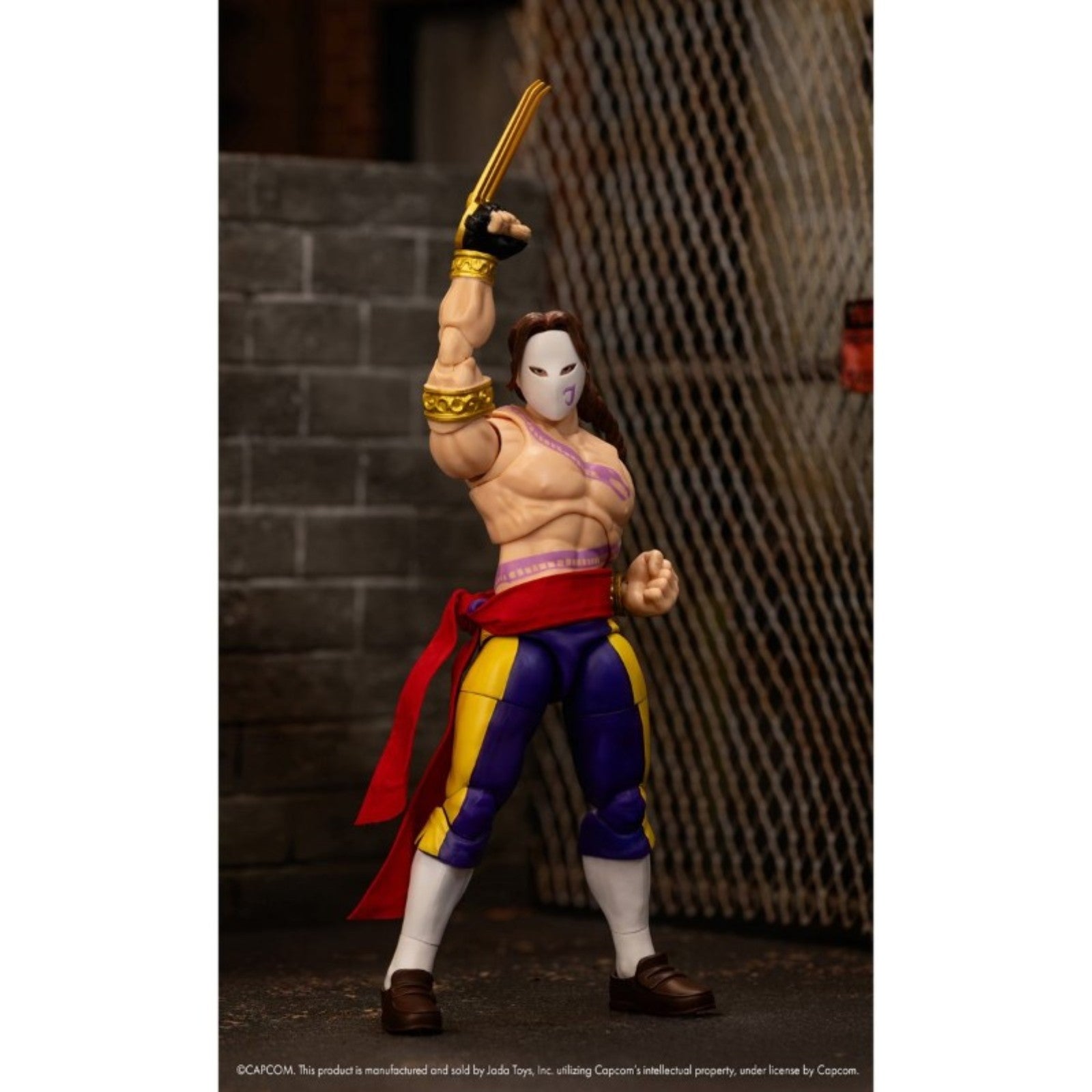 Ultra Street Fighter II Vega 6" Scale Action Figure Jada Toys