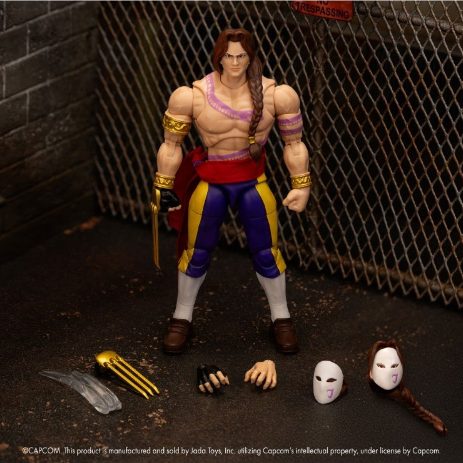 Ultra Street Fighter II Vega 6" Scale Action Figure Jada Toys