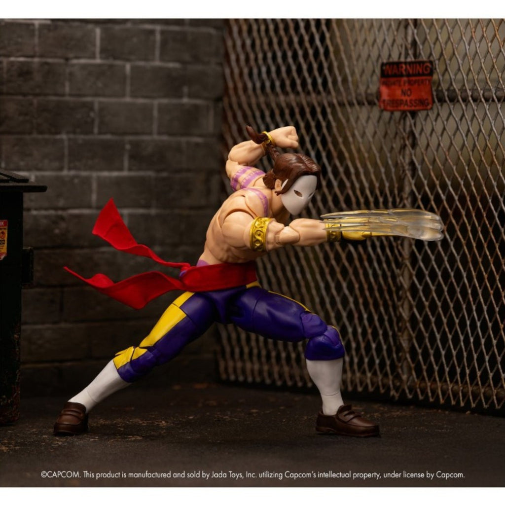 Ultra Street Fighter II Vega 6" Scale Action Figure Jada Toys