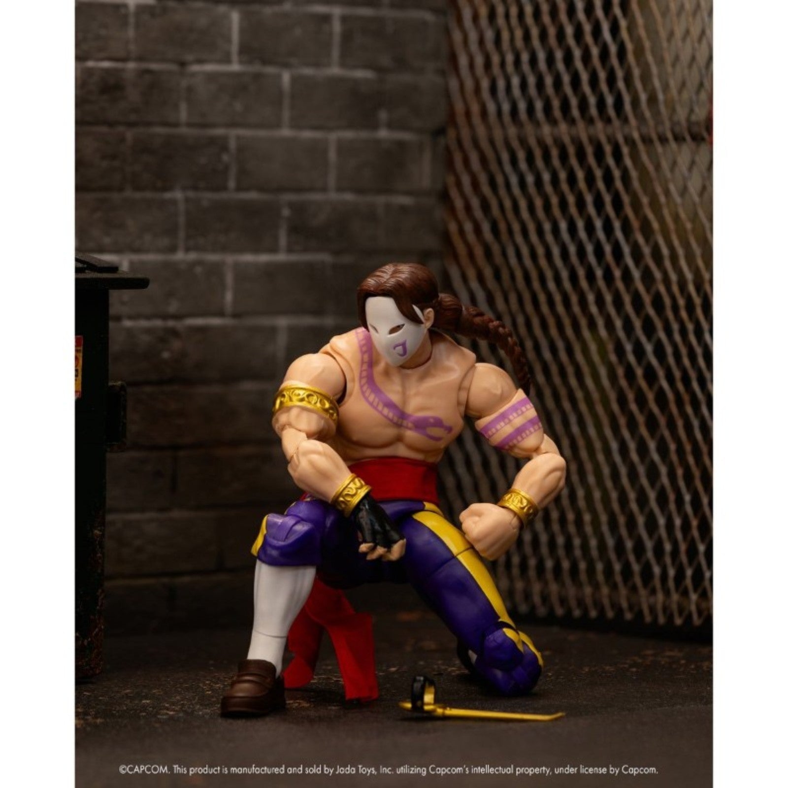 Ultra Street Fighter II Vega 6" Scale Action Figure Jada Toys