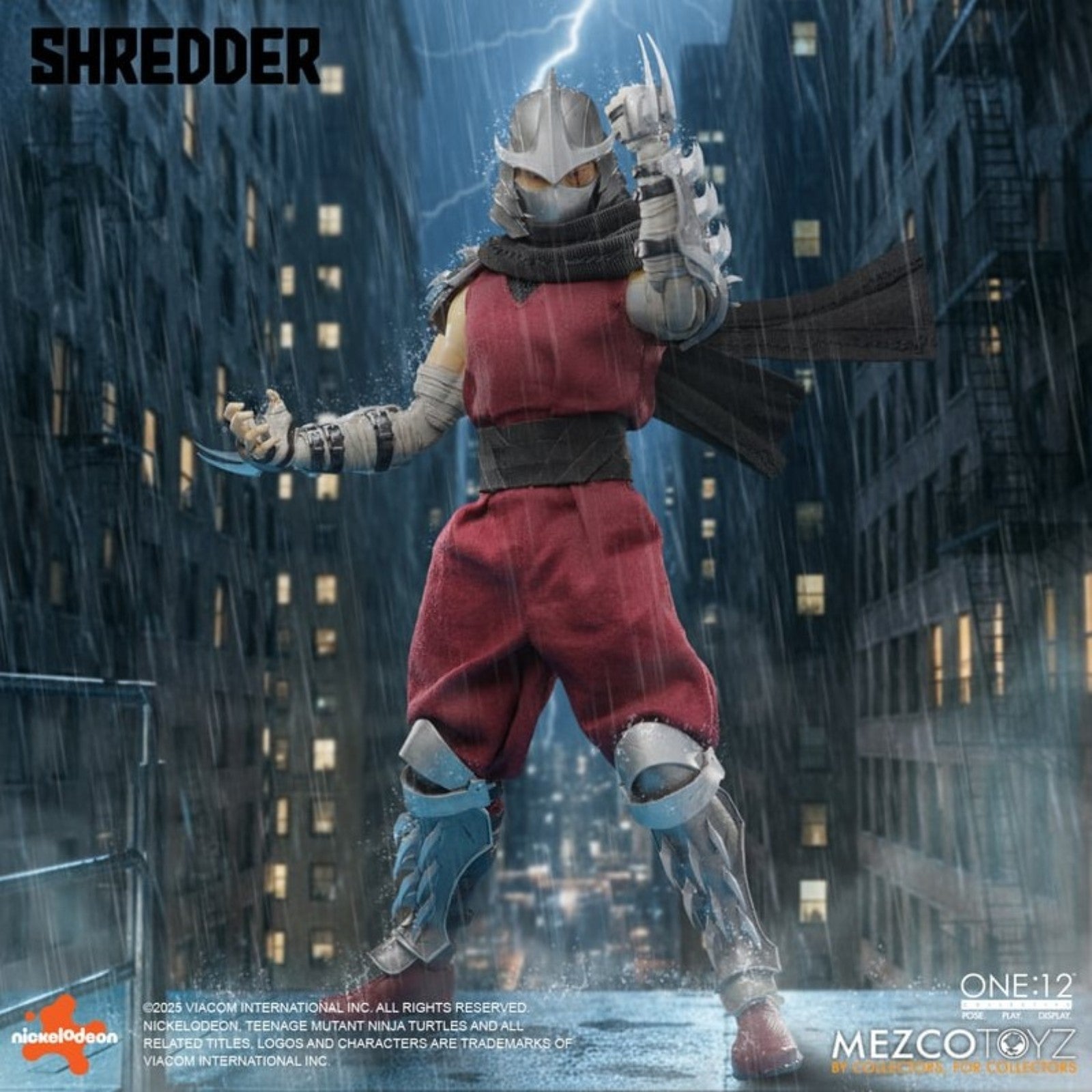 PRE-ORDER: Mezco Toyz Teenage Mutant Ninja Turtles Shredder One:12 Collective Action Figure