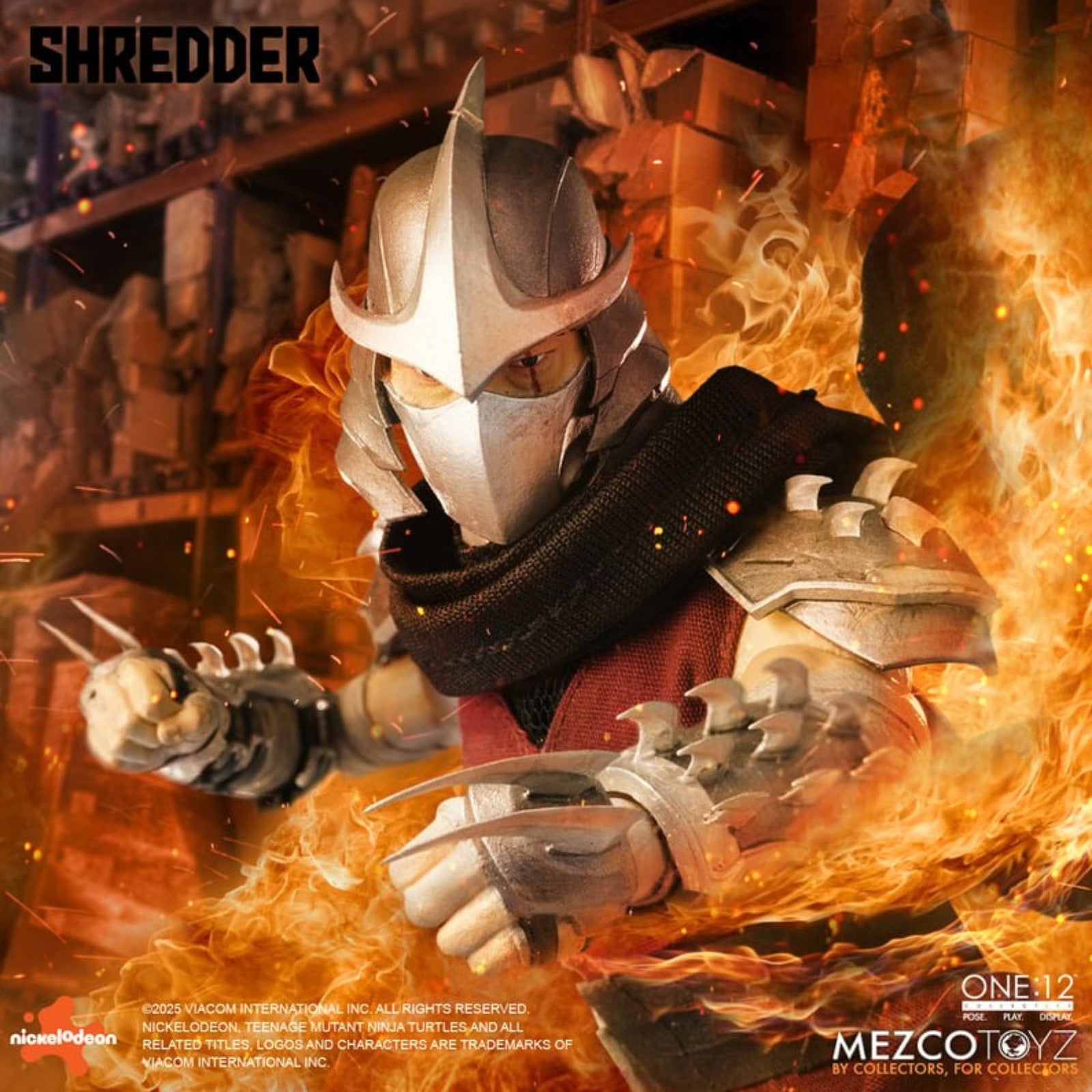 PRE-ORDER: Mezco Toyz Teenage Mutant Ninja Turtles Shredder One:12 Collective Action Figure