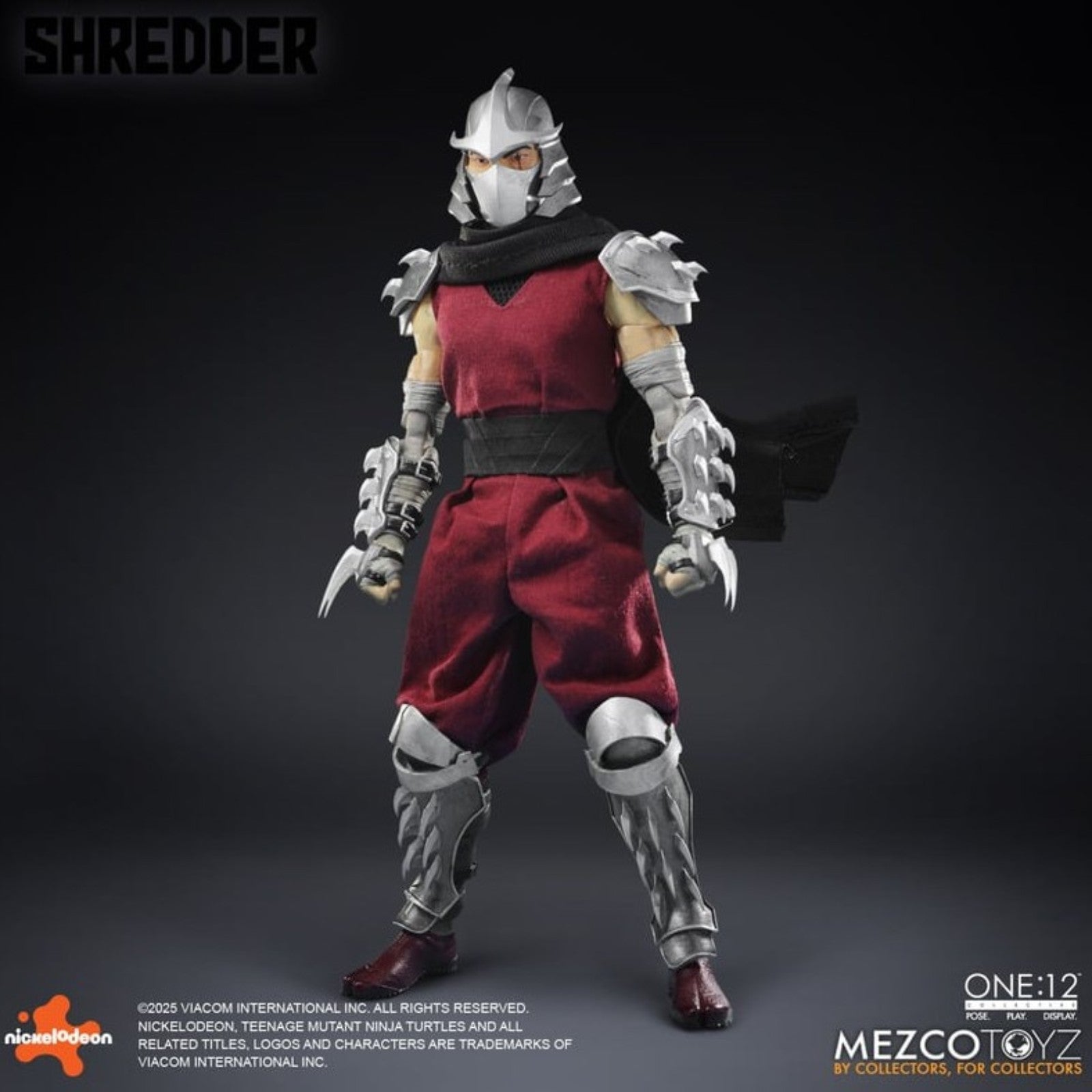 PRE-ORDER: Mezco Toyz Teenage Mutant Ninja Turtles Shredder One:12 Collective Action Figure