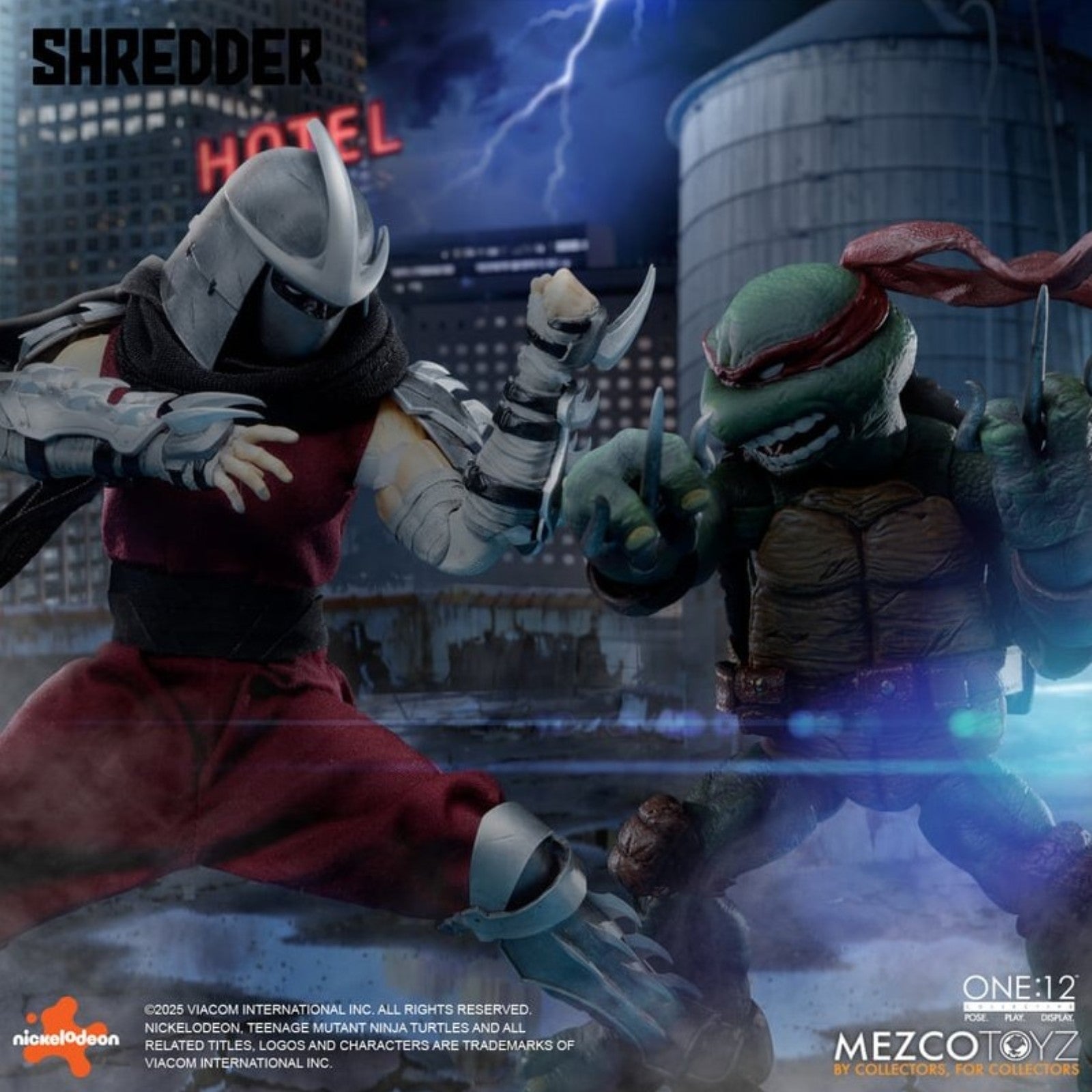 PRE-ORDER: Mezco Toyz Teenage Mutant Ninja Turtles Shredder One:12 Collective Action Figure