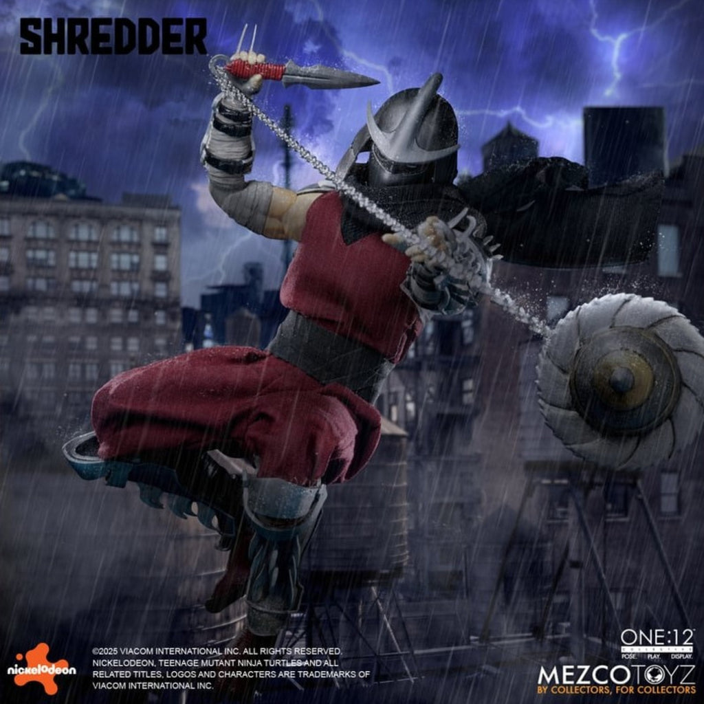 PRE-ORDER: Mezco Toyz Teenage Mutant Ninja Turtles Shredder One:12 Collective Action Figure