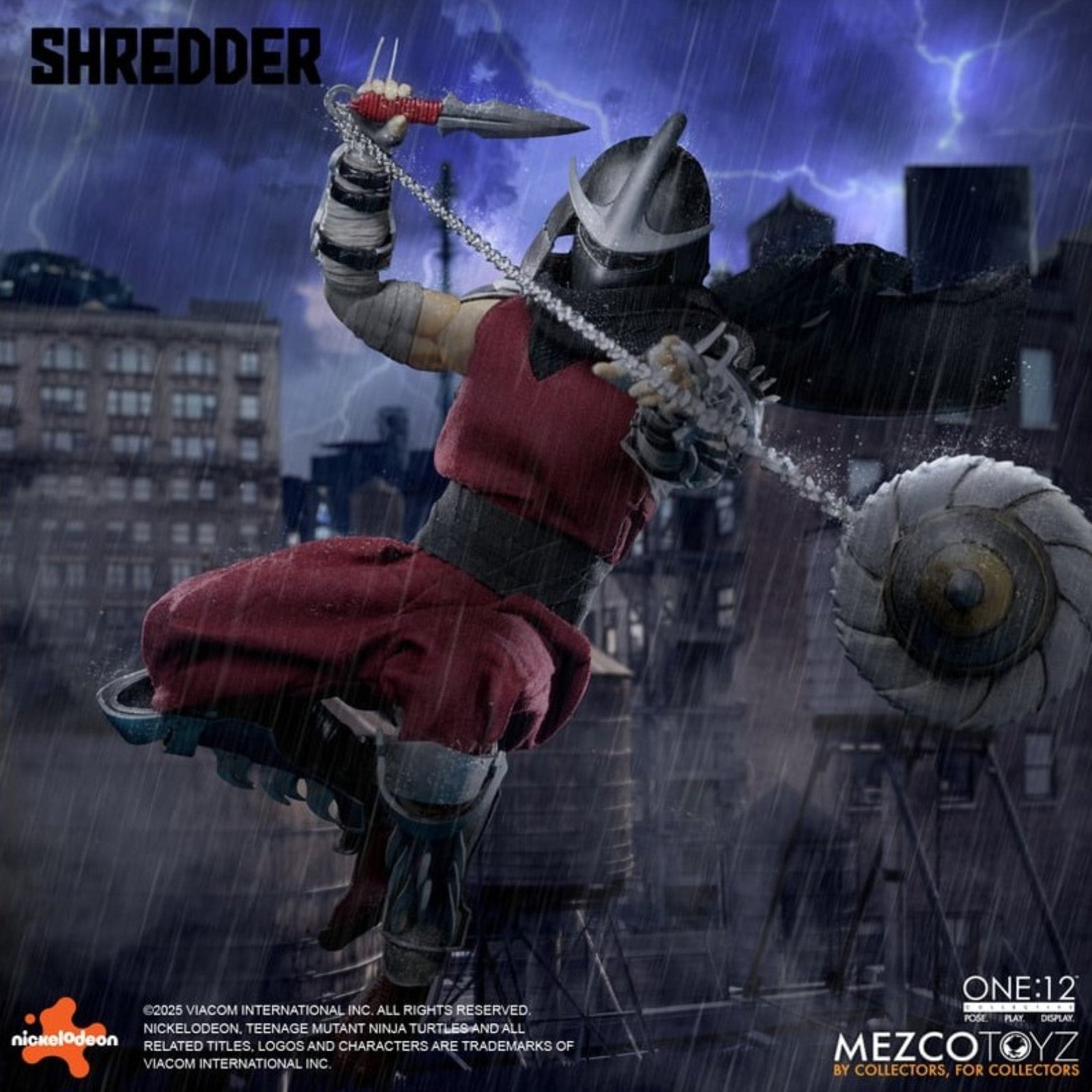 PRE-ORDER: Mezco Toyz Teenage Mutant Ninja Turtles Shredder One:12 Collective Action Figure