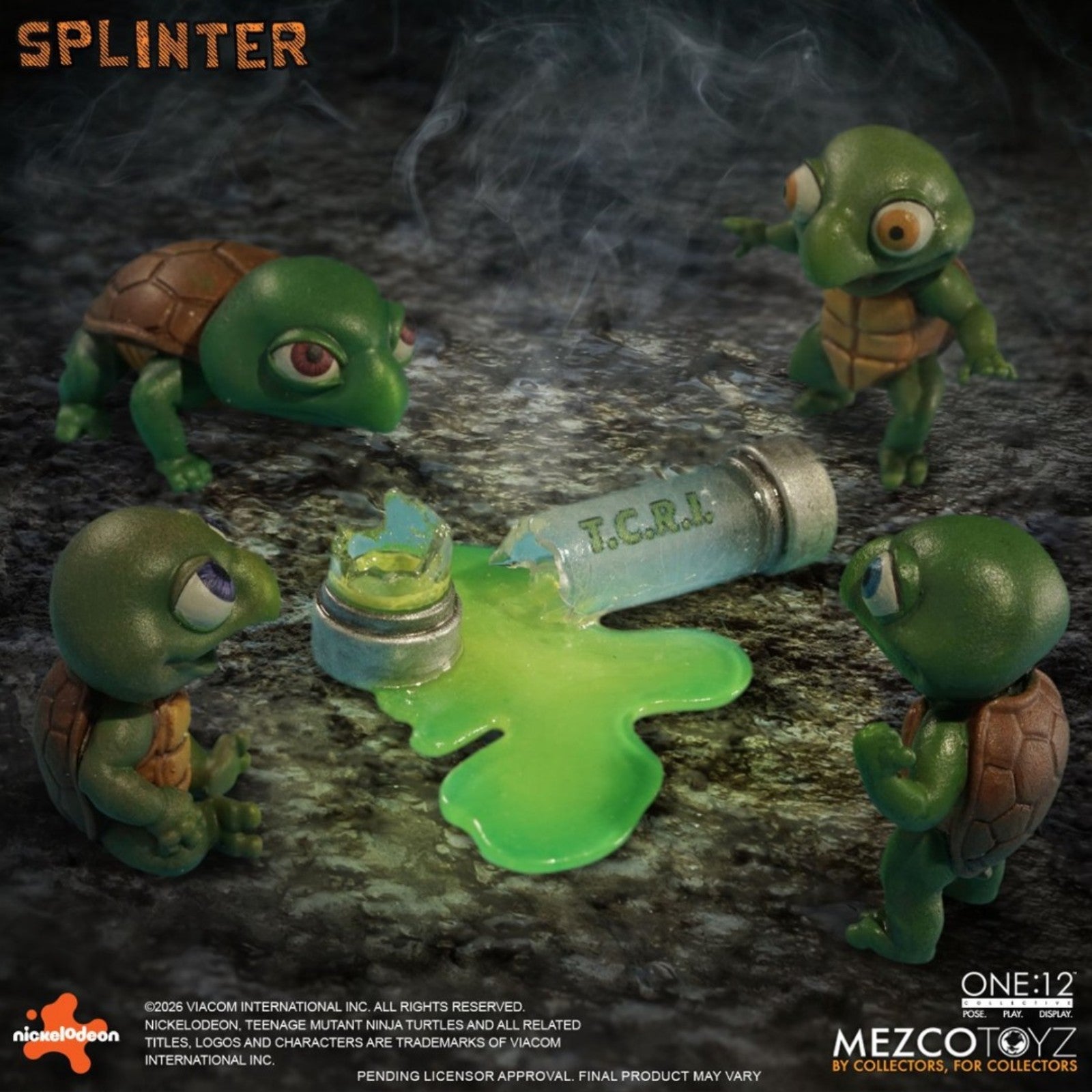 PRE-ORDER: Mezco Toyz Teenage Mutant Ninja Turtles Master Splinter One:12 Collective Action Figure
